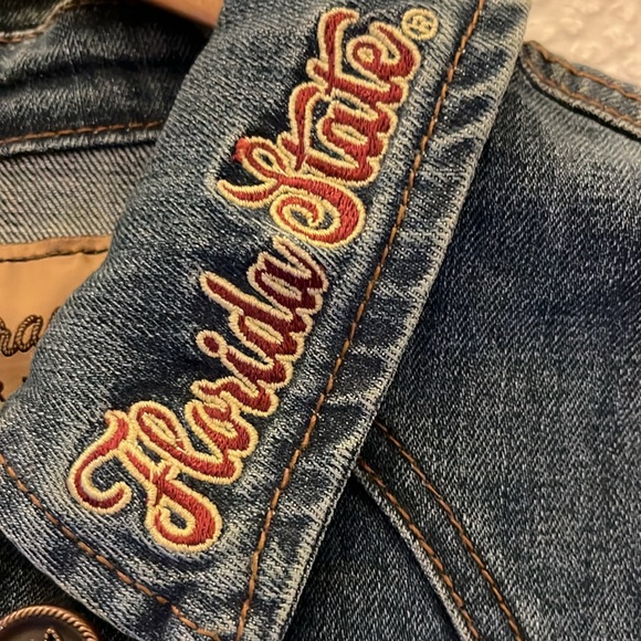 Wrangler Florida State University Women's Denim Jacket - Picture 2 of 10